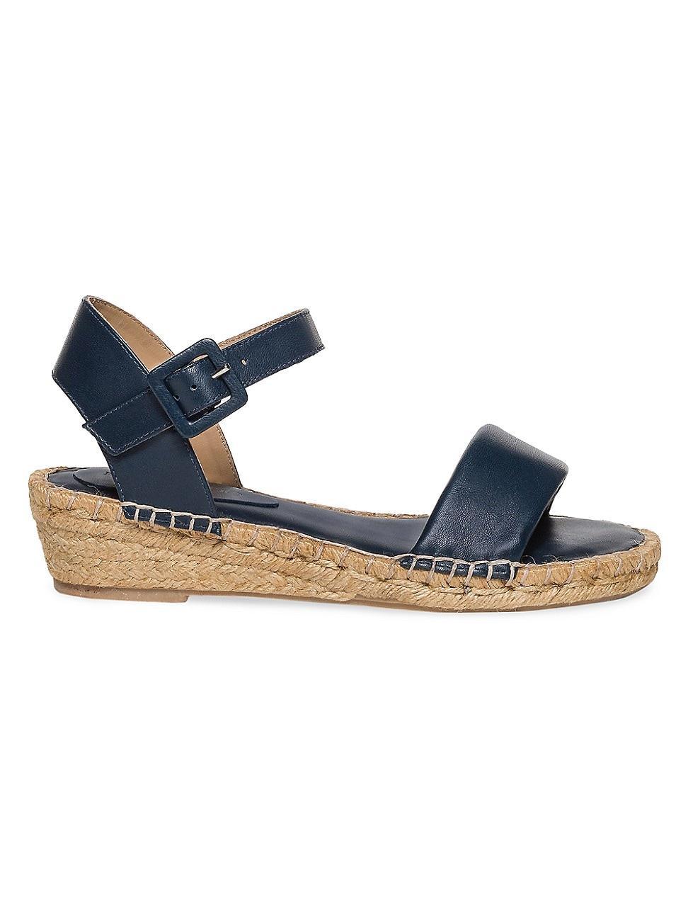 Womens Madrid Leather Espadrille Sandals Product Image