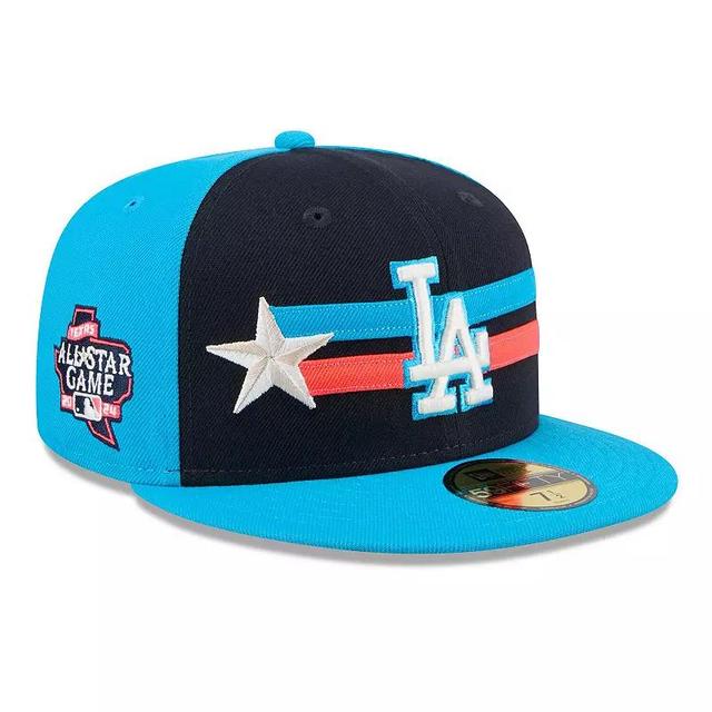 Mens New Era Los Angeles Dodgers 2024 MLB All-Star Game 59FIFTY Fitted Hat Blue Product Image