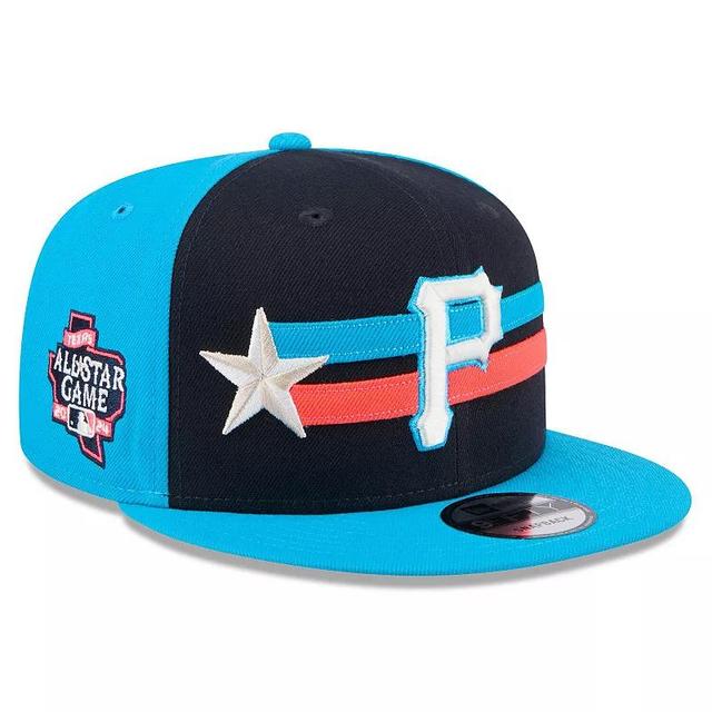 Mens New Era Pittsburgh Pirates 2024 MLB All-Star Game 9FIFTY Snapback Hat, Blue Product Image