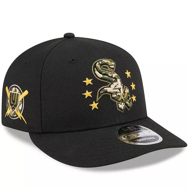 Mens New Era Chicago White Sox 2024 Armed Forces Day Low Profile 9FIFTY Snapback Hat Product Image