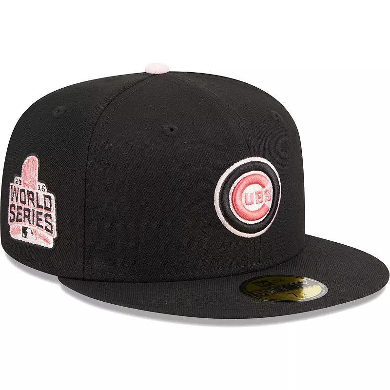 Mens New Era Chicago Cubs Pastel Undervisor 59FIFTY Fitted Hat Product Image