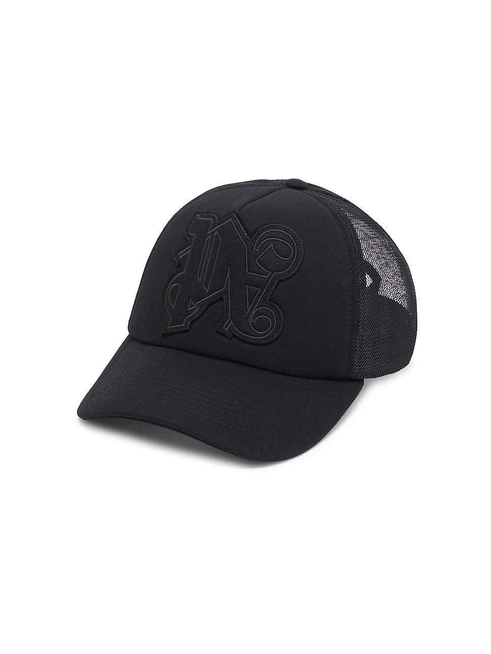 Mens Logo-Embroidered Trucker Hat Product Image