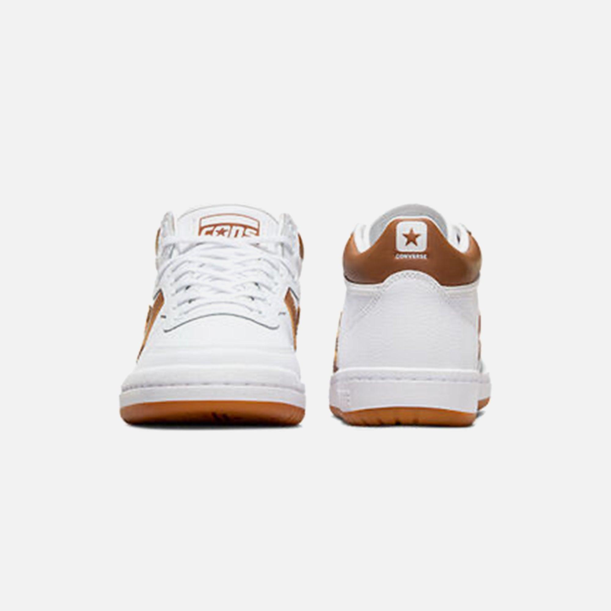 Converse Cons Fastbreak Pro - White / Warm Tan / Black Male Product Image