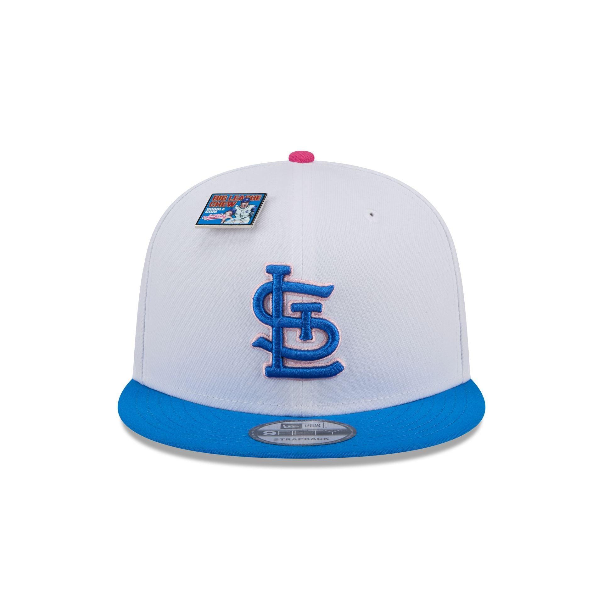 Big League Chew X St. Louis Cardinals Cotton Candy 9FIFTY Snapback Hat Male Product Image