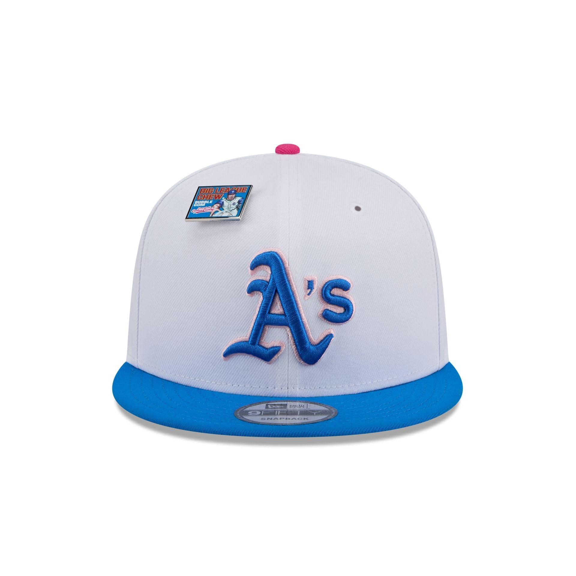 Big League Chew X Oakland Athletics Cotton Candy 9FIFTY Snapback Hat Male Product Image