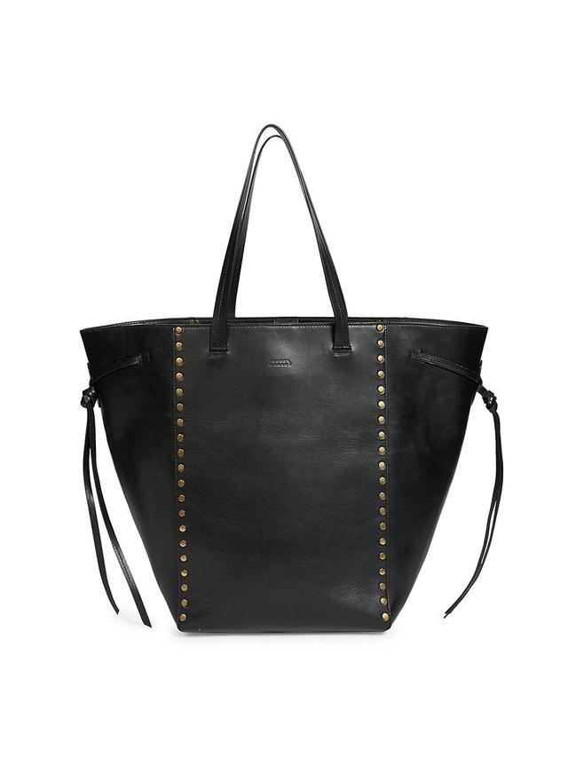 Womens Oskan Leather Tote Bag Product Image