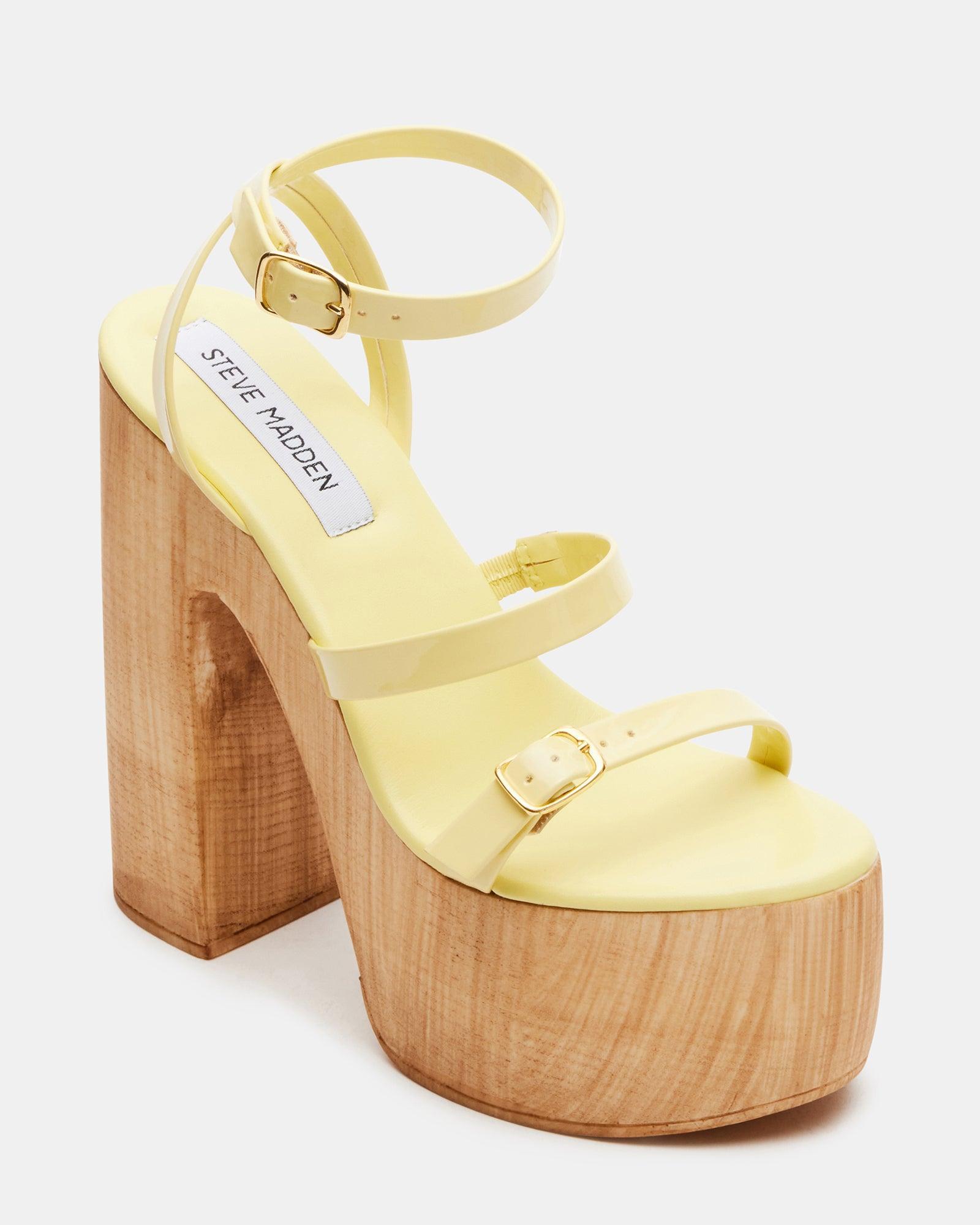 LILIA YELLOW PATENT Female Product Image