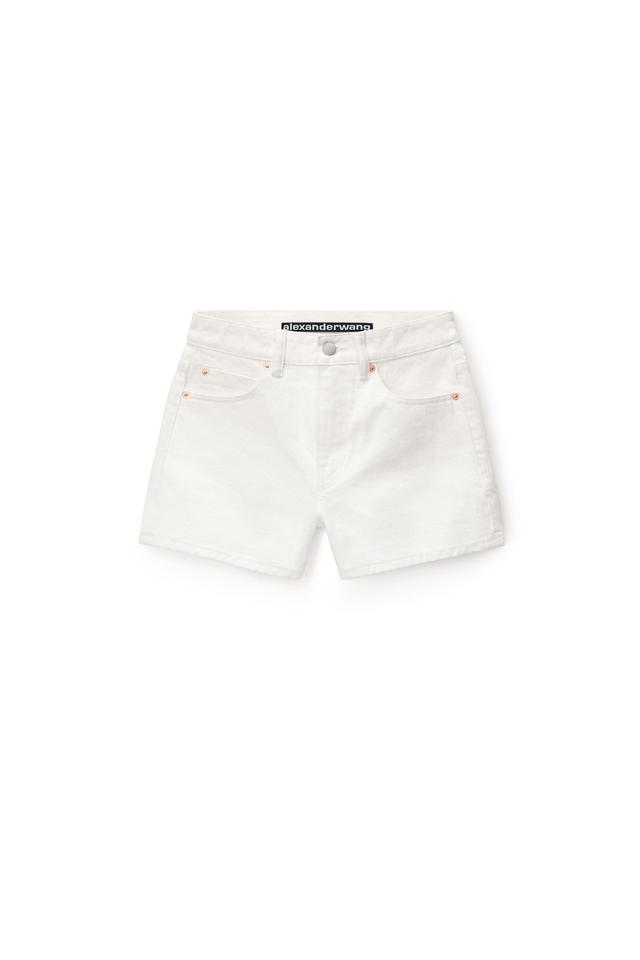 Shorty High-rise Short In Denim Product Image