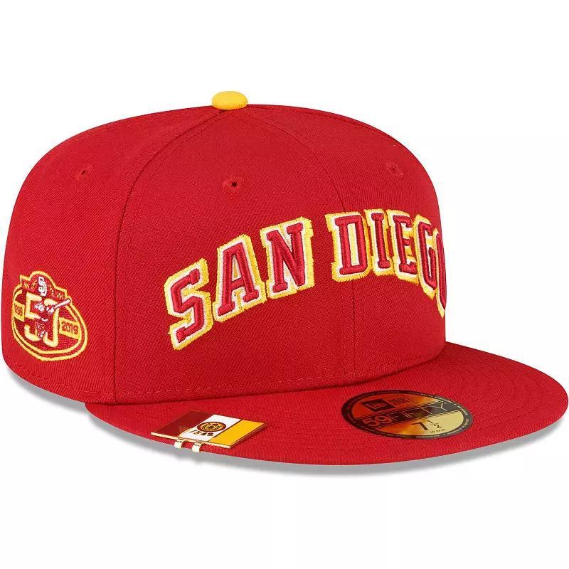 Mens New Era San Diego Padres City Flag 59FIFTY Fitted Hat Product Image