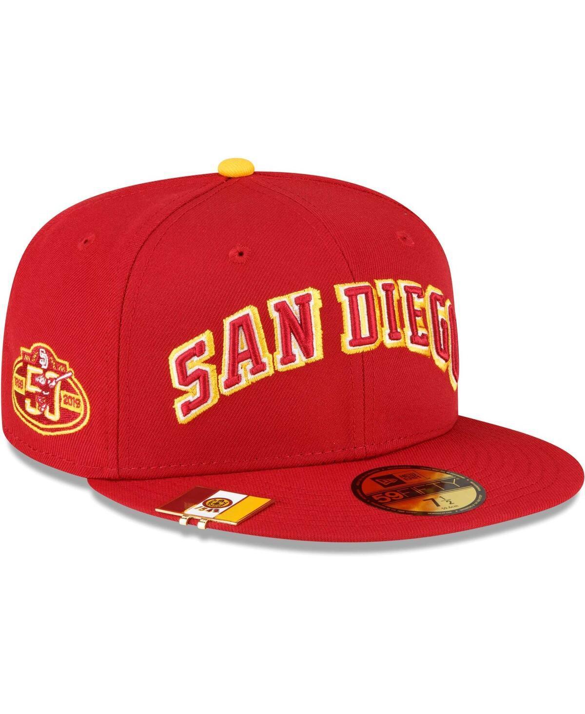 Mens New Era San Diego Padres City Flag 59FIFTY Fitted Hat Product Image