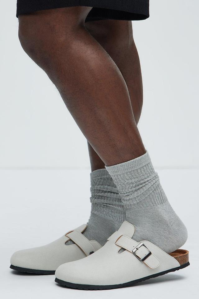 Subtle Comfort Mule - Grey Product Image