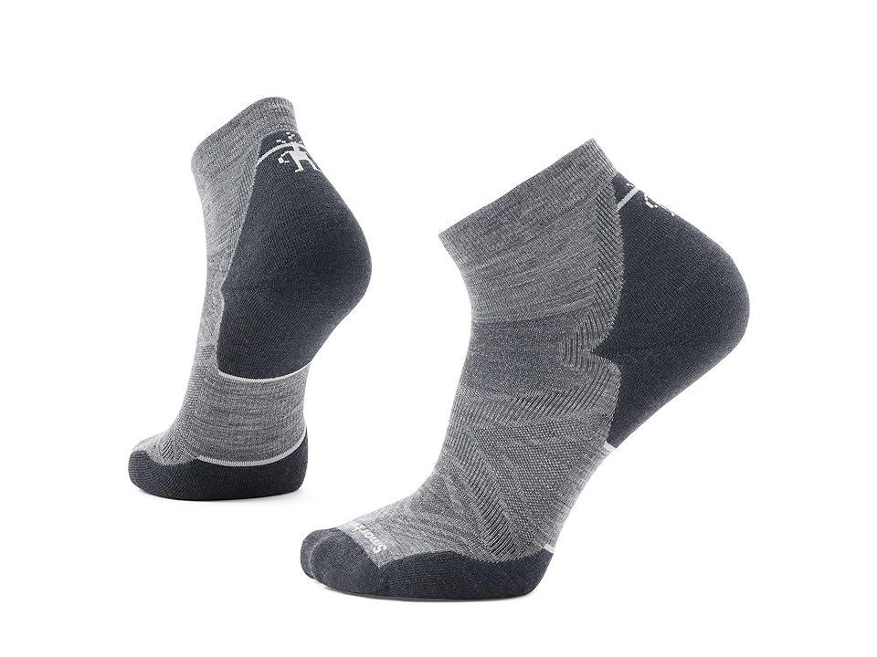 Smartwool Run Targeted Cushion Ankle Socks (Medium Gray) Men's Low Cut Socks Shoes Product Image