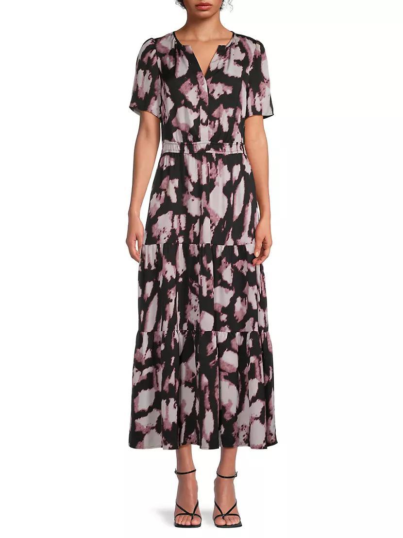 Spring Shadow Daydream Midi Dress Product Image