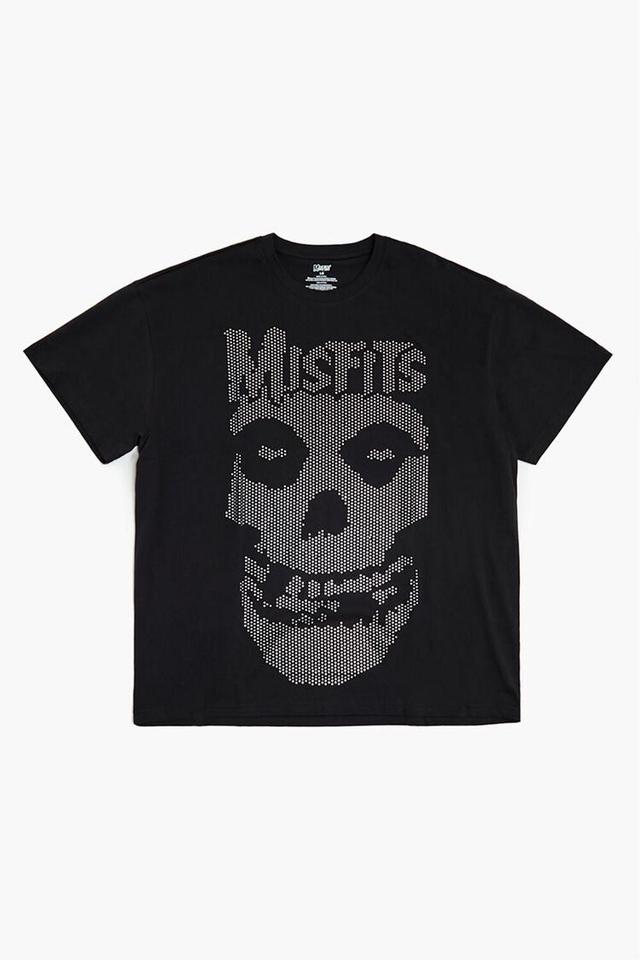 Rhinestone Misfits Tee | Forever 21 Product Image