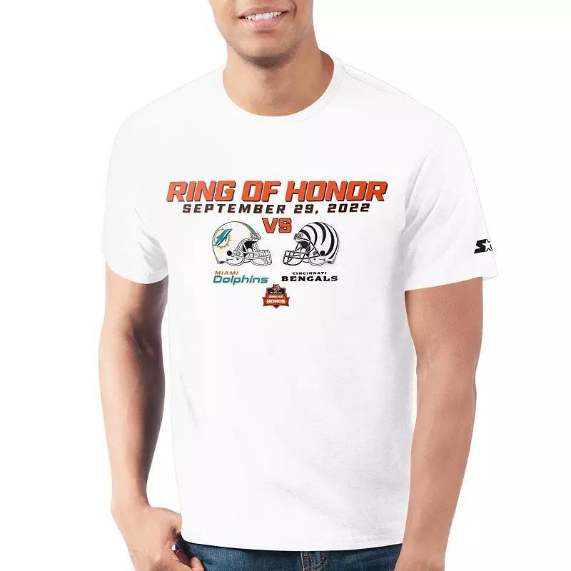 Mens Starter Cincinnati Bengals 2022 Ring of Honor T-Shirt Product Image