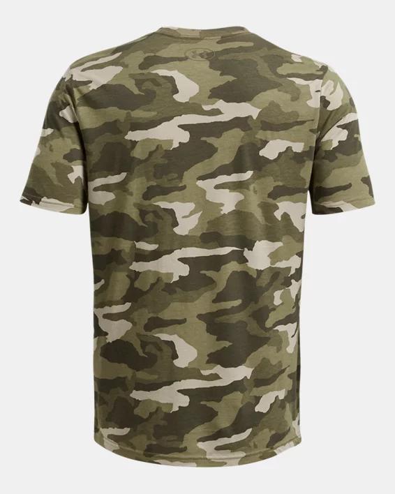 Mens UA Performance Cotton Camo Collegiate Short Sleeve Product Image