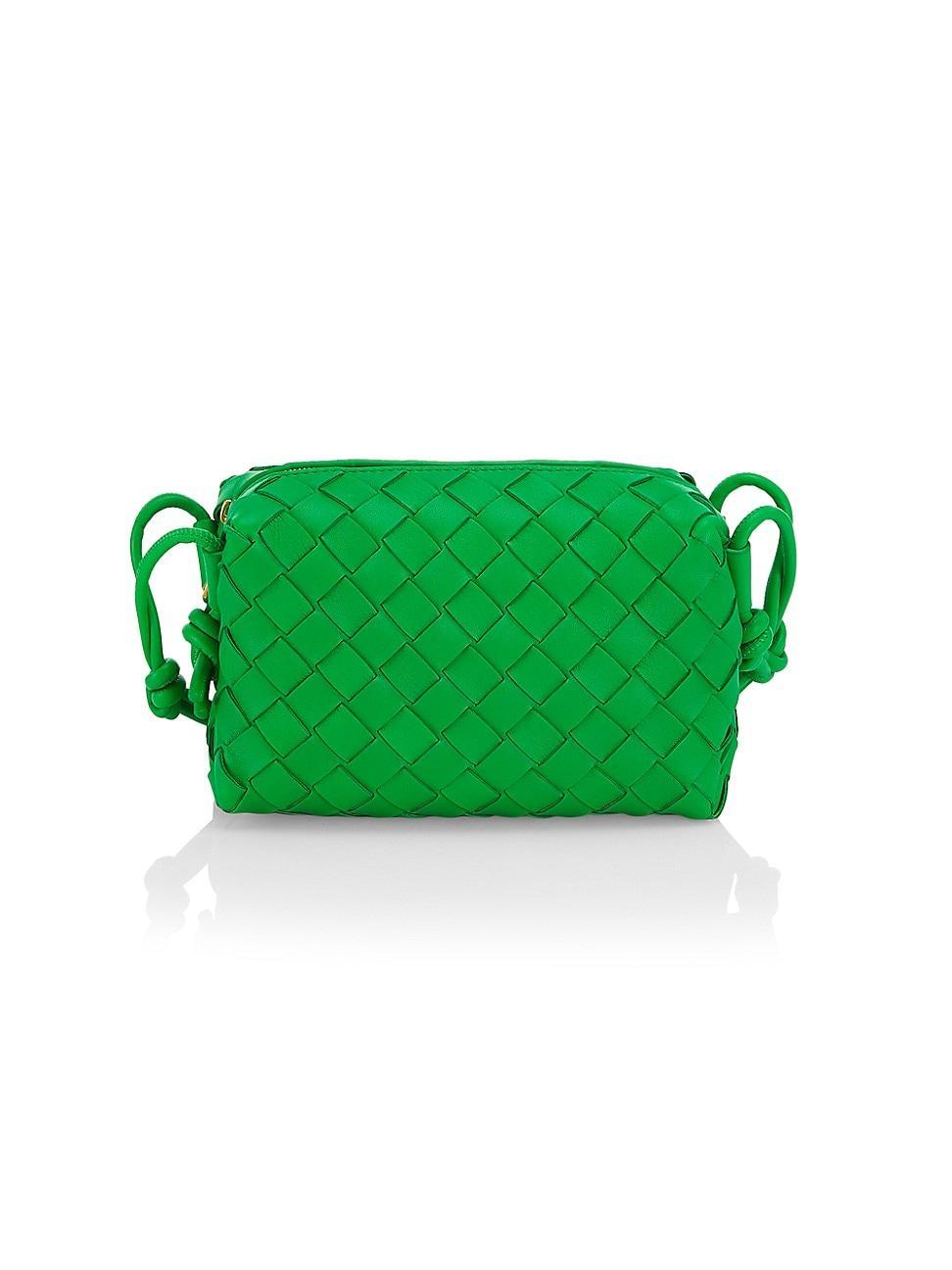 Bottega Veneta Small Intrecciato Leather Crossbody Bag Product Image