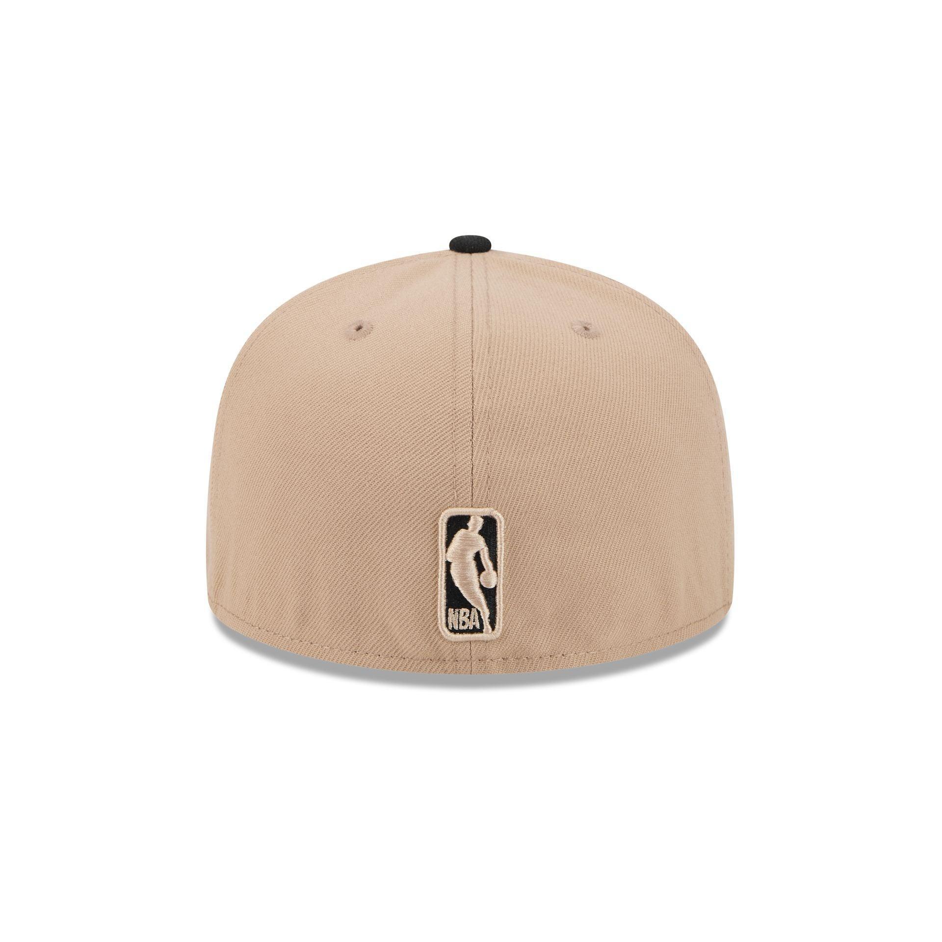 Boston Celtics Camel 59FIFTY Fitted Hat Male Product Image