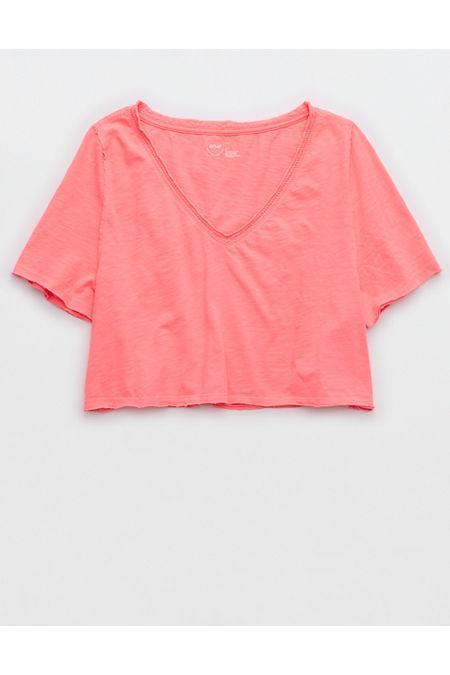 Aerie Cropped Beach T-Shirt Women's Product Image