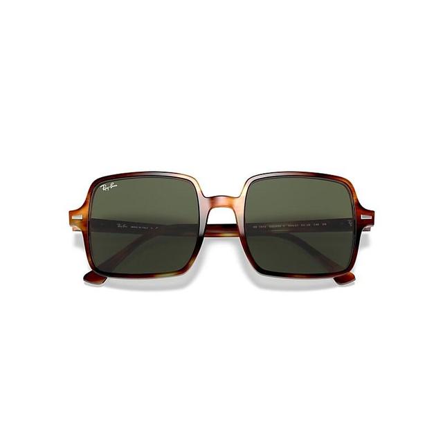 Ray-Ban Square II Sunglasses Frame Brown Lenses Polarized Product Image