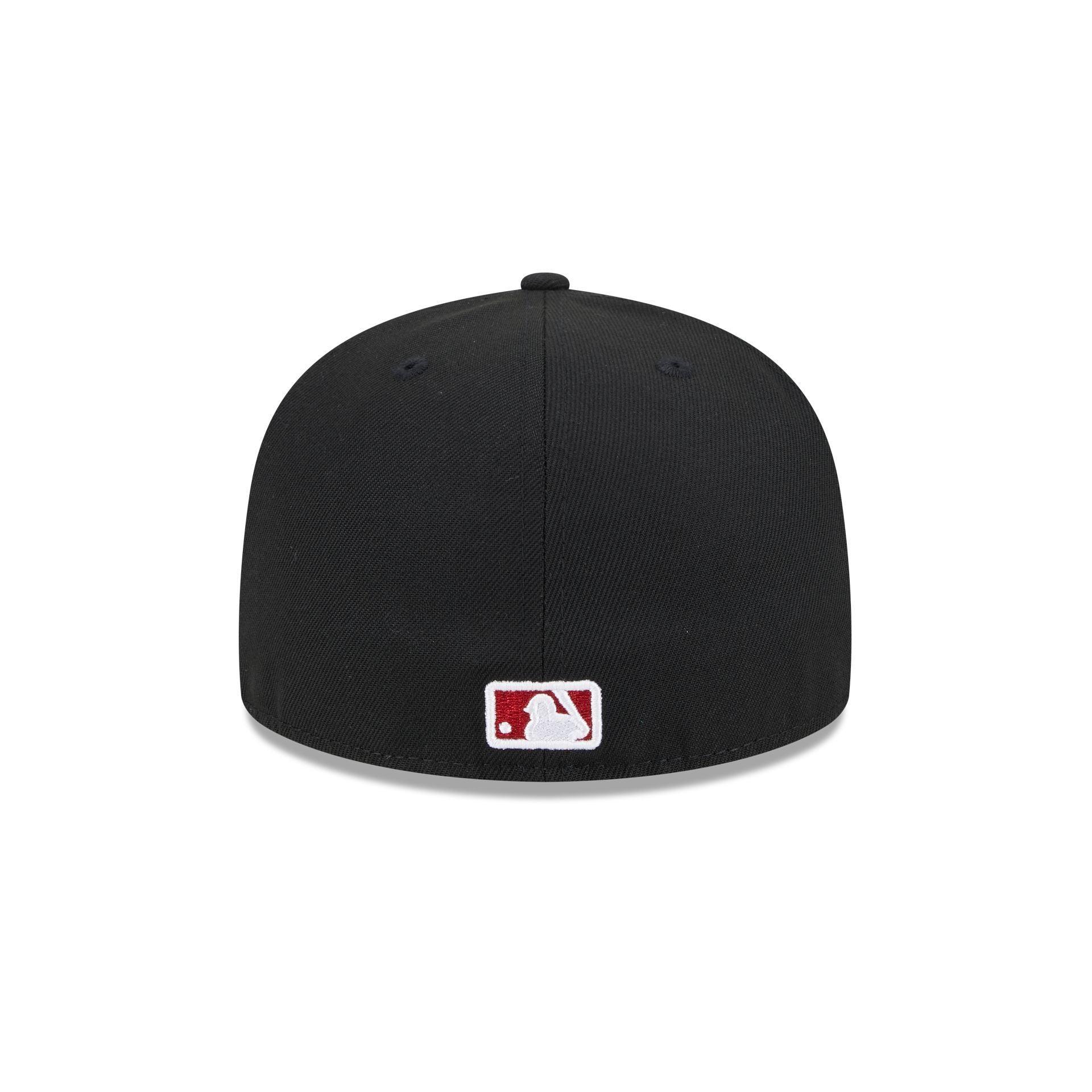 Arizona Diamondbacks Script Sided 59FIFTY Fitted Hat Male Product Image