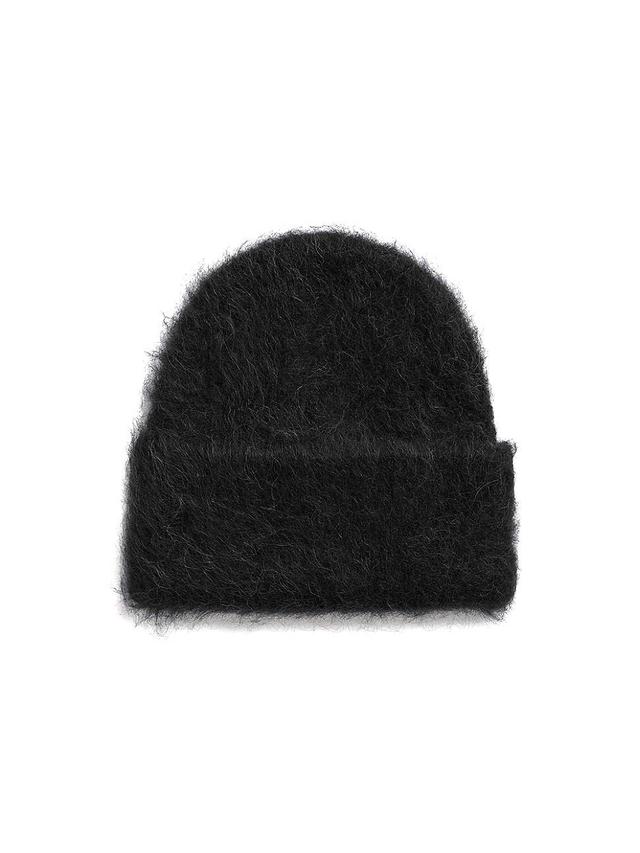 Womens Alpaca-Wool-Blend Knit Beanie Product Image