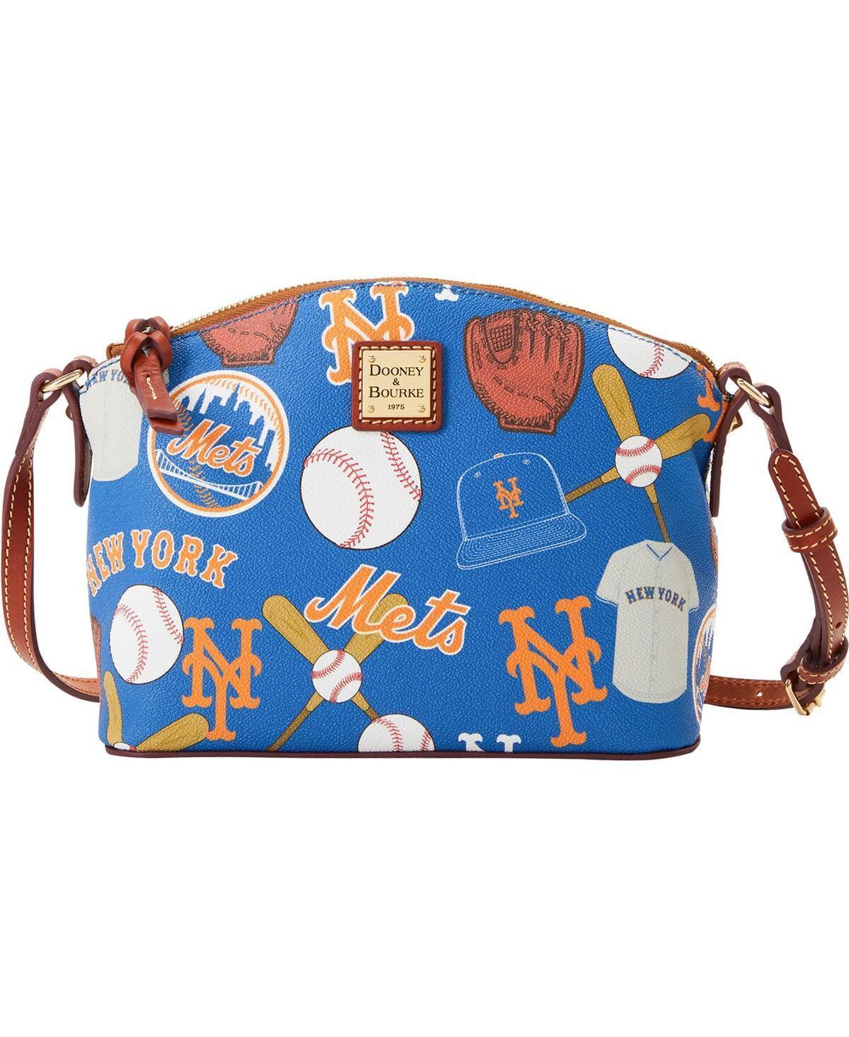 Dooney Bourke Womens New York Mets Game Day Suki Crossbody Bag Product Image