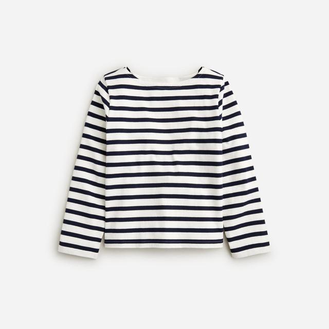 Classic mariner cloth boatneck T-shirt in stripe Product Image