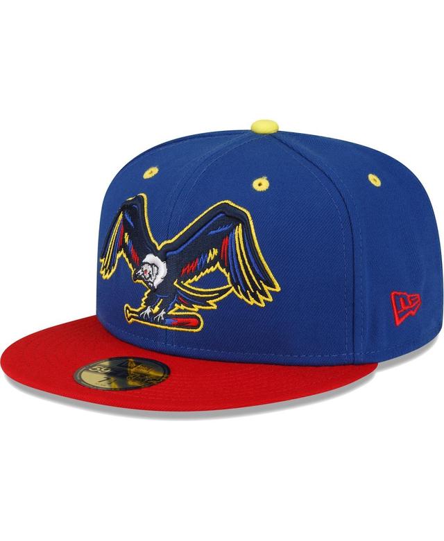 Mens New Era Blue Binghamton Rumble Ponies Copa De La Diversion 59FIFTY Fitted Hat Product Image