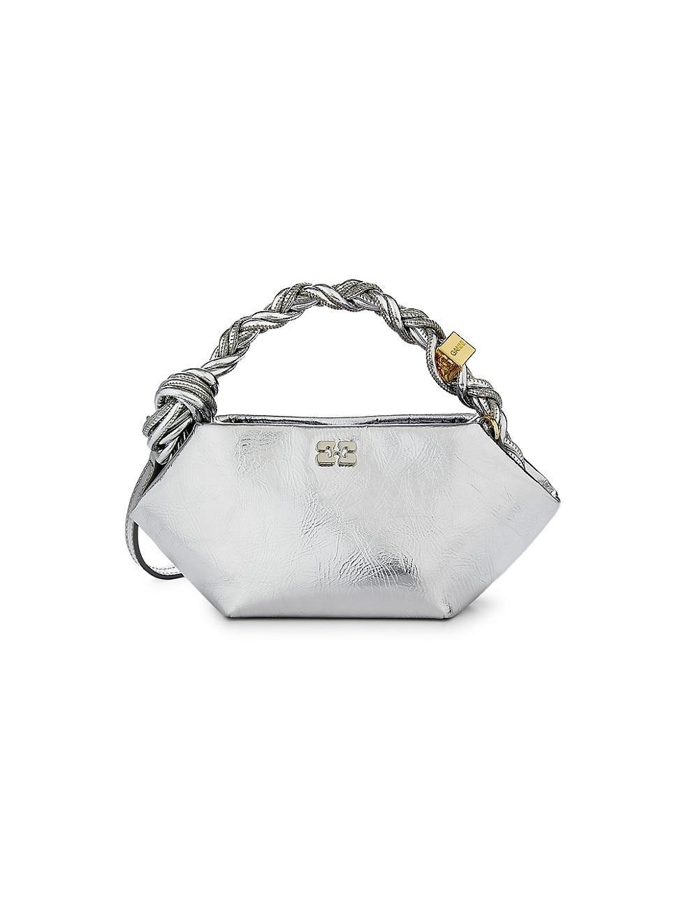 Womens Mini Bou Metallic Top Handle Bag Product Image