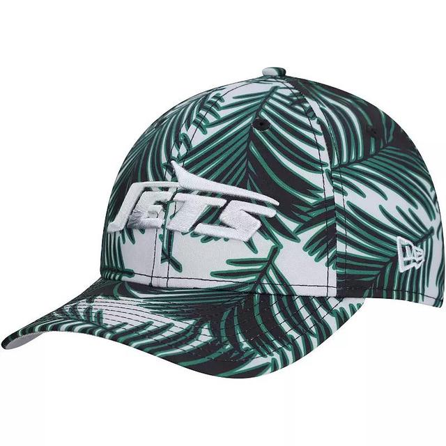 Mens New Era Gray New York Jets Palms 39THIRTY Flex Hat Product Image