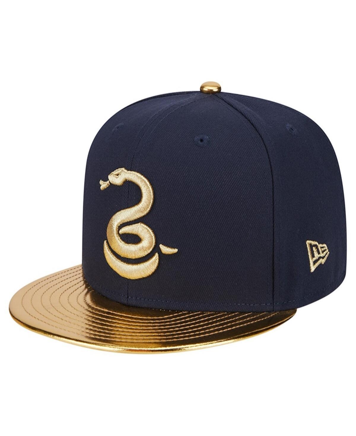 Mens New Era Navy/Gold Philadelphia Union 15th Anniversary 9FIFTY Snapback Hat, Uni Blue Product Image