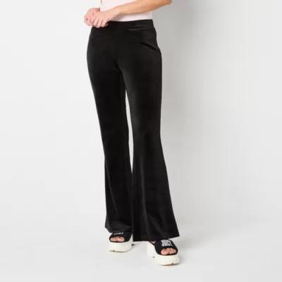 Juicy By Juicy Couture Womens Mid Rise Flare Track Pant-Juniors Product Image