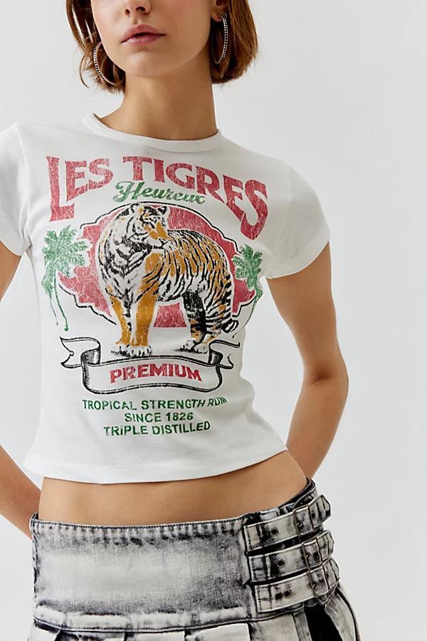 Les Tigres Baby Tee Womens at Urban Outfitters product image