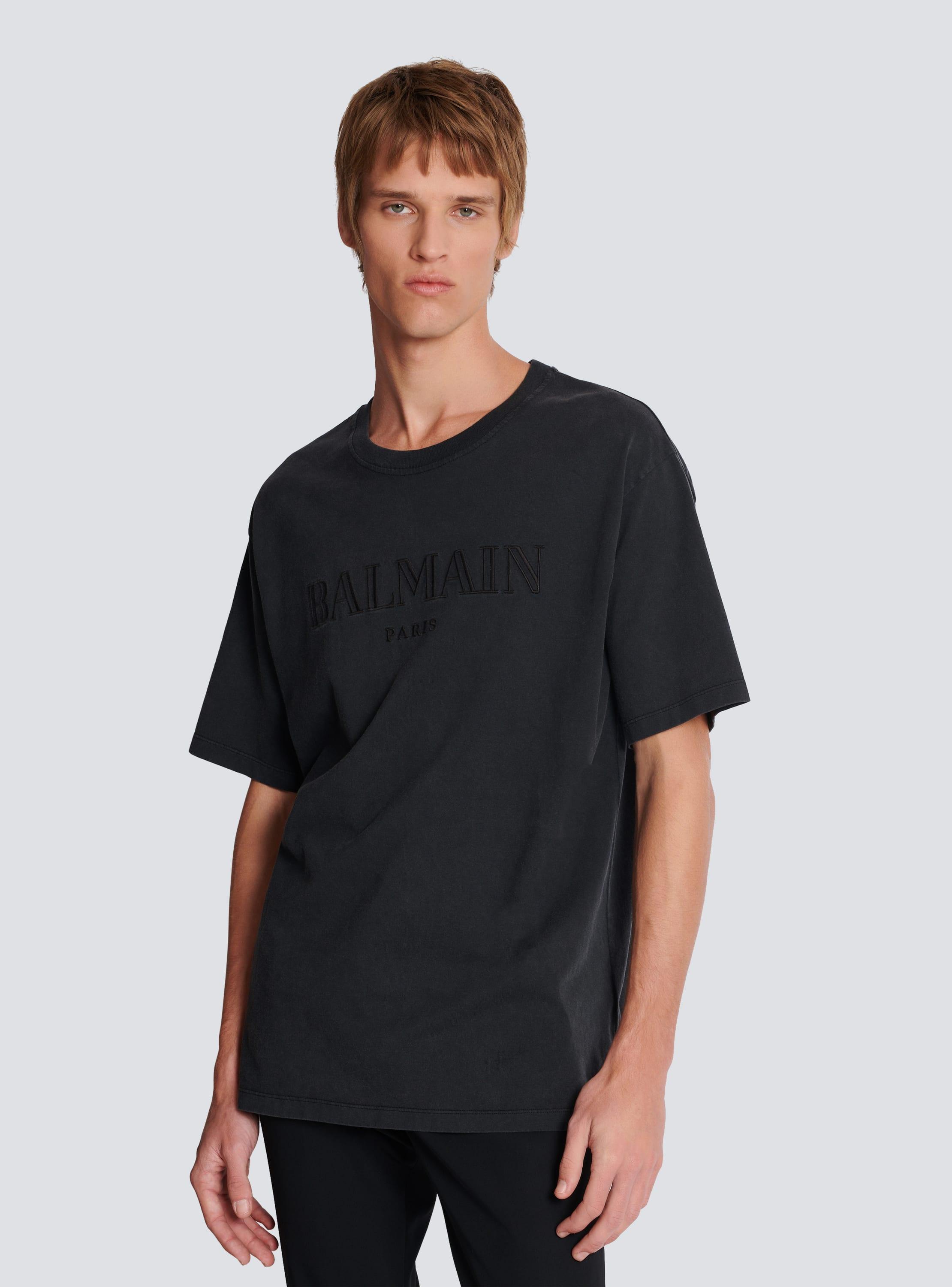 Vintage Balmain embroidered T-shirt Product Image