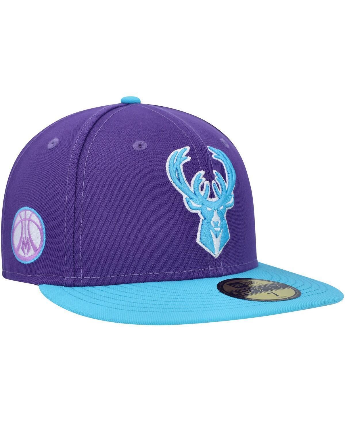 Mens New Era Milwaukee Bucks Vice 59FIFTY Fitted Hat Product Image