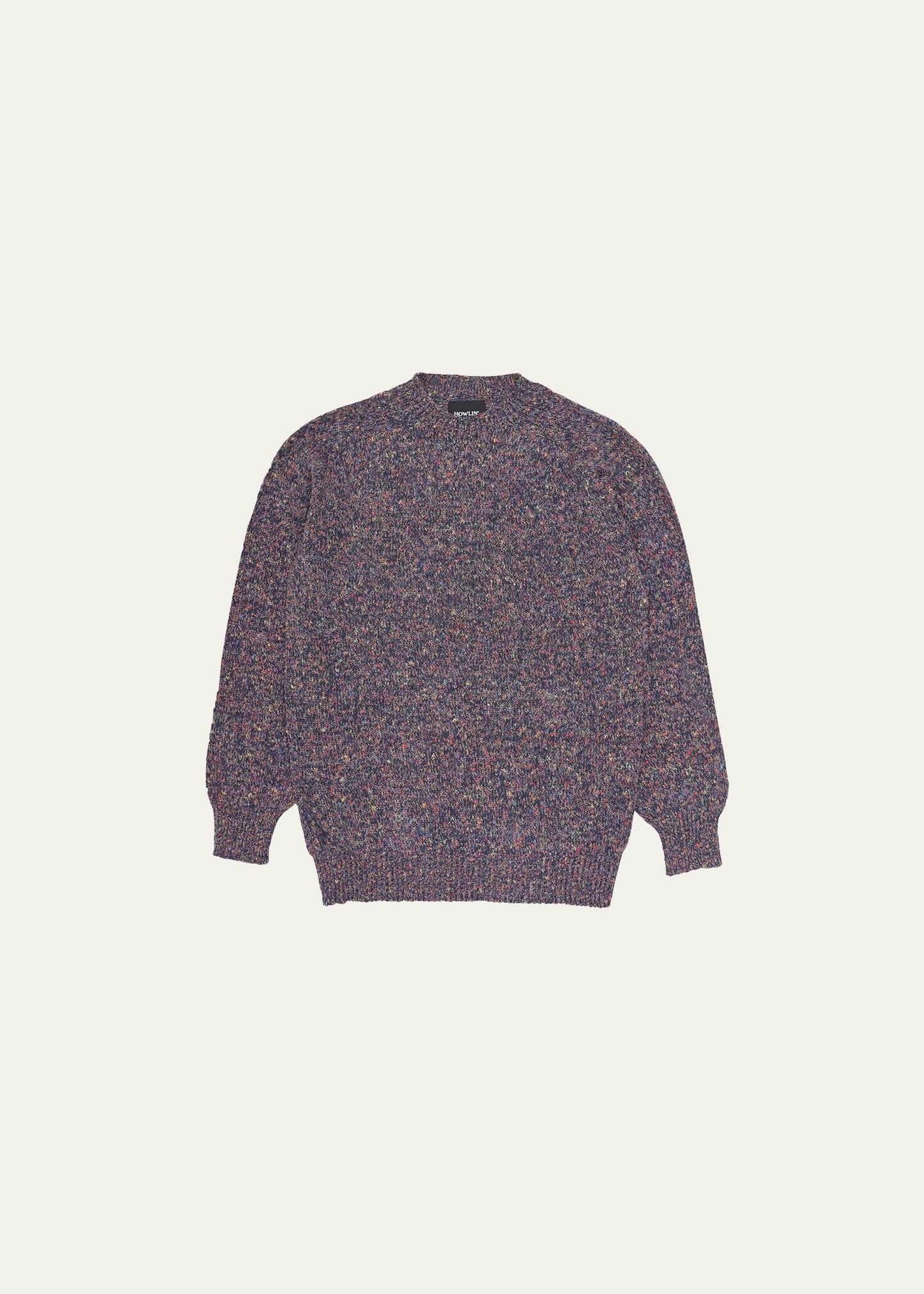 Mens Marled Crew Sweater Product Image