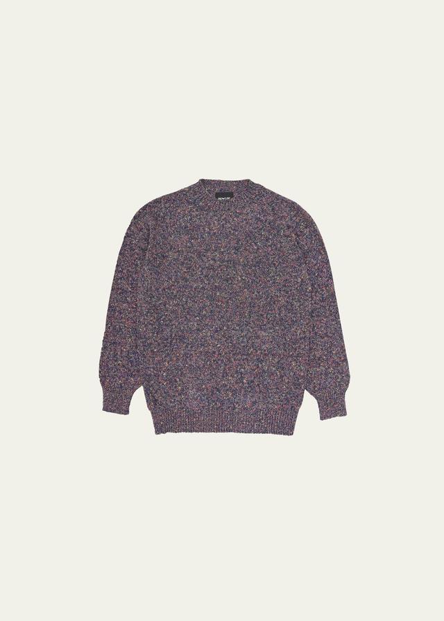 Mens Marled Crew Sweater Product Image