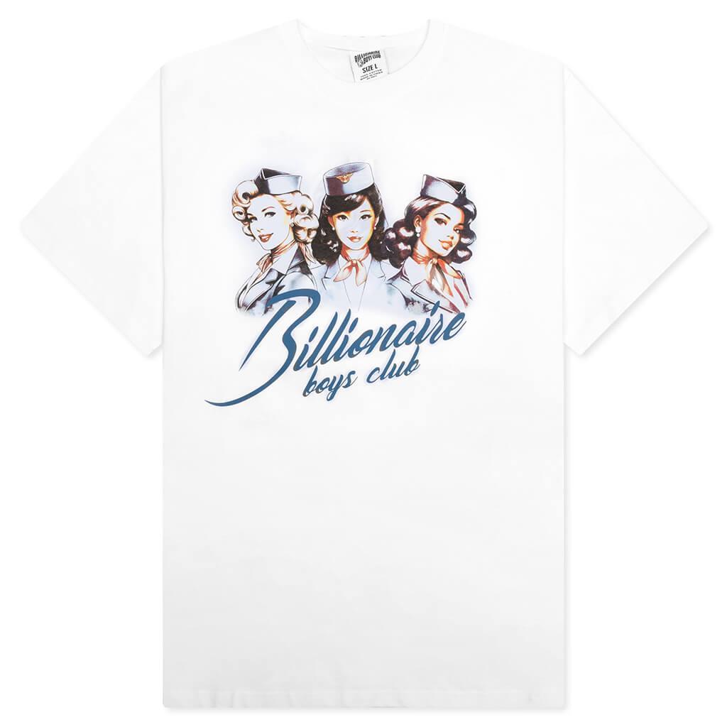 BB Take Flight Ss Tee - Bleach White Male Product Image