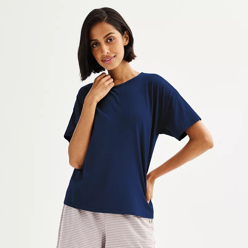 Womens Sonoma Goods For Life Cotton Modal Sleep Tee Product Image