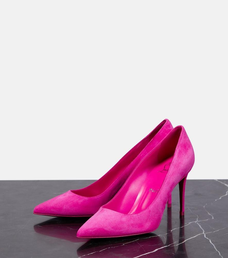 Kate Suede Pumps In Pink Product Image