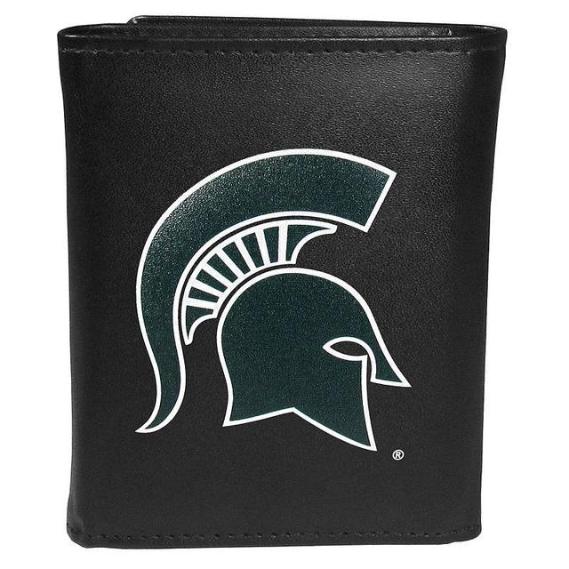 Mens Michigan State Spartans Leather Tri-Fold Wallet Product Image