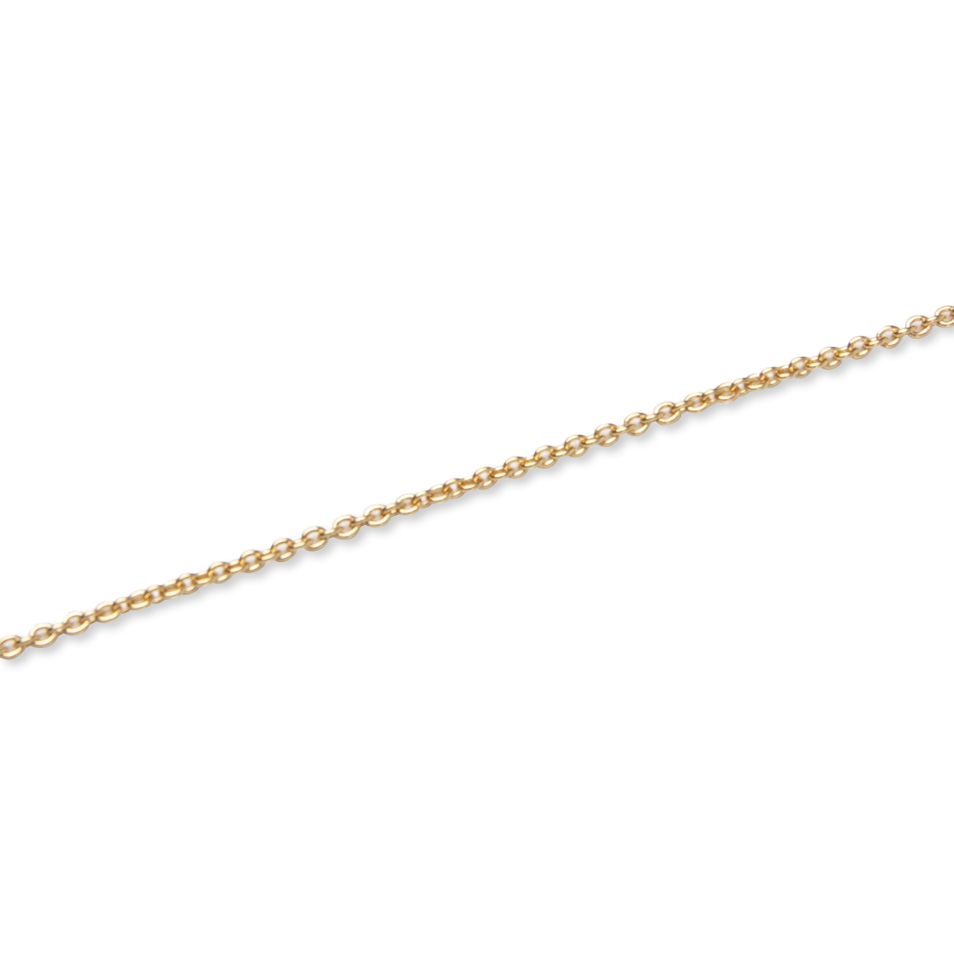 Rolo Chain Gold - S925 Sterling Silver with 18K Gold Plating Male Product Image