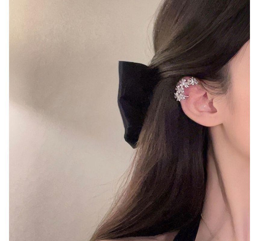 Flower Alloy Cuff Earring Product Image