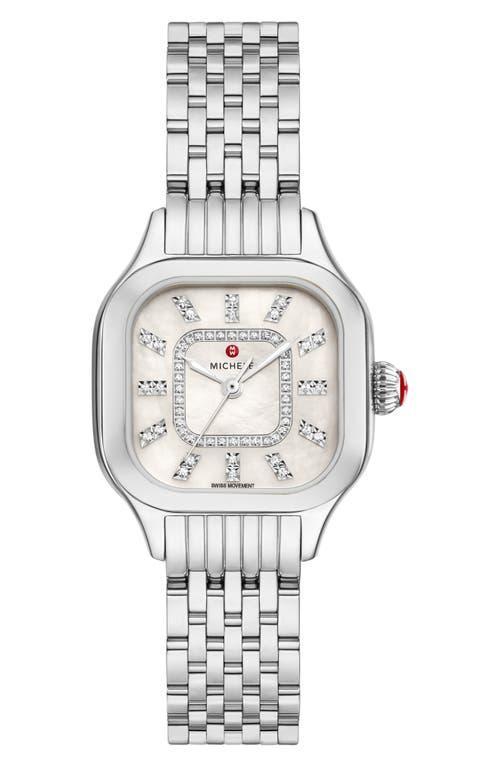 MICHELE Meggie Diamond Dial Bracelet Watch, 29mm Product Image