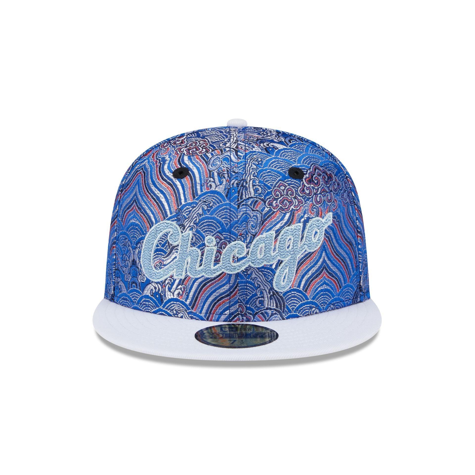 Chicago White Sox Wave Fill 59FIFTY Fitted Hat Male Product Image