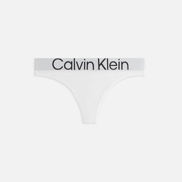 Kith Women for Calvin Klein Mesh Thong - White Female Product Image