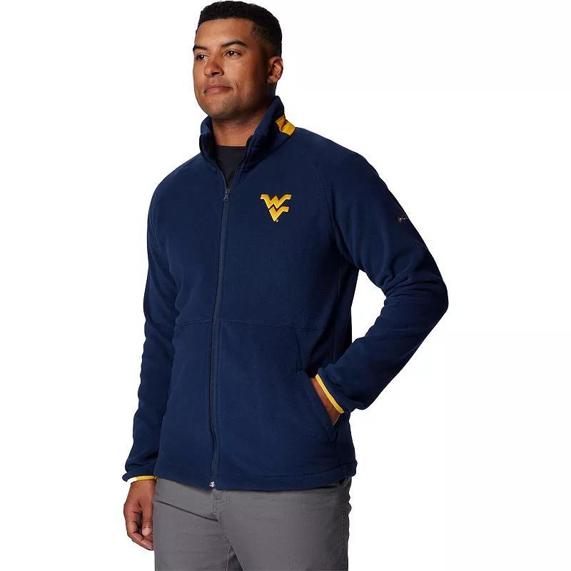 Columbia Mens Collegiate Flanker IV Fleece Jacket - West Virginia- Product Image