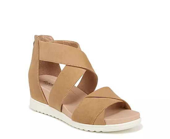 Dr. Scholls Womens Golden Hour Ankle Strap Wedge Sandals Product Image