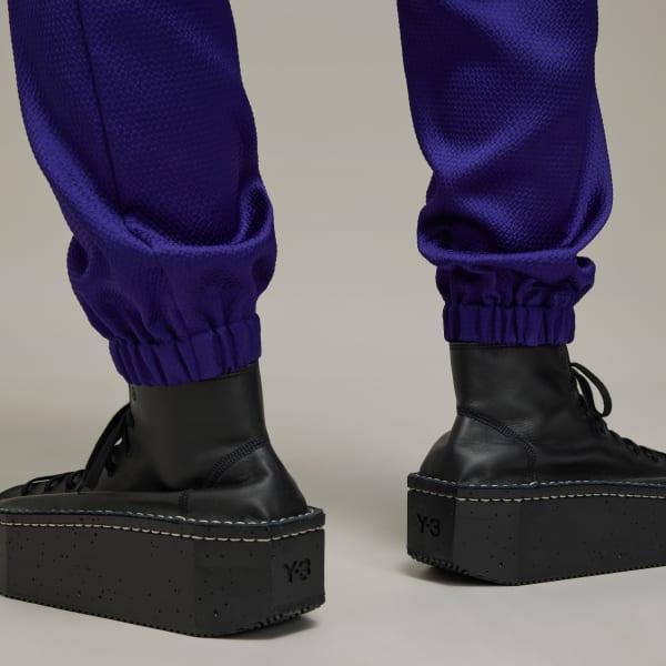 Y-3 Cuffed Tech Seersucker Pants Product Image